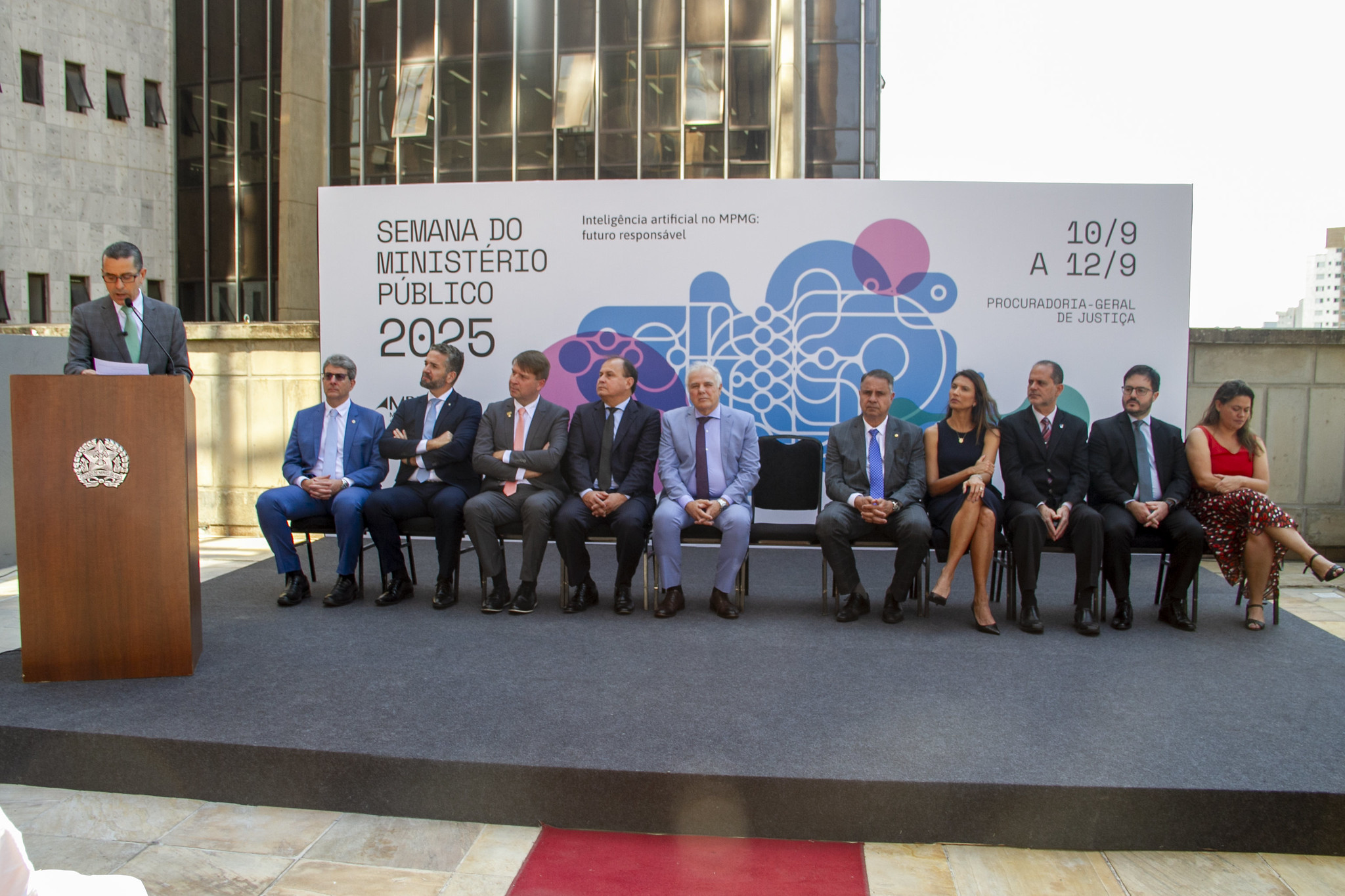 Ampcon participa da abertura da Semana do Ministério Público 2025 em Minas Gerais